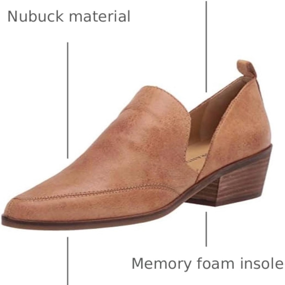Lucky Brand Tan Suede Loafer